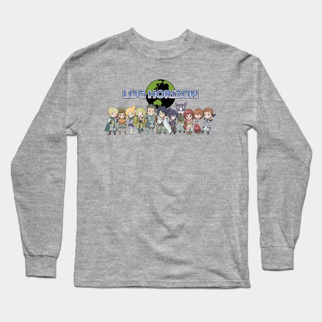 Log Horizon! Long Sleeve T-Shirt by Sazanami